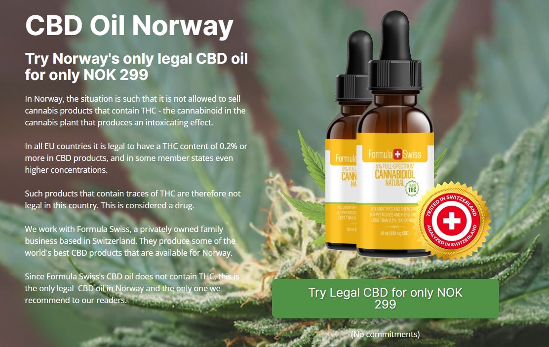 A Guide To Legal CBD Oil in Norway